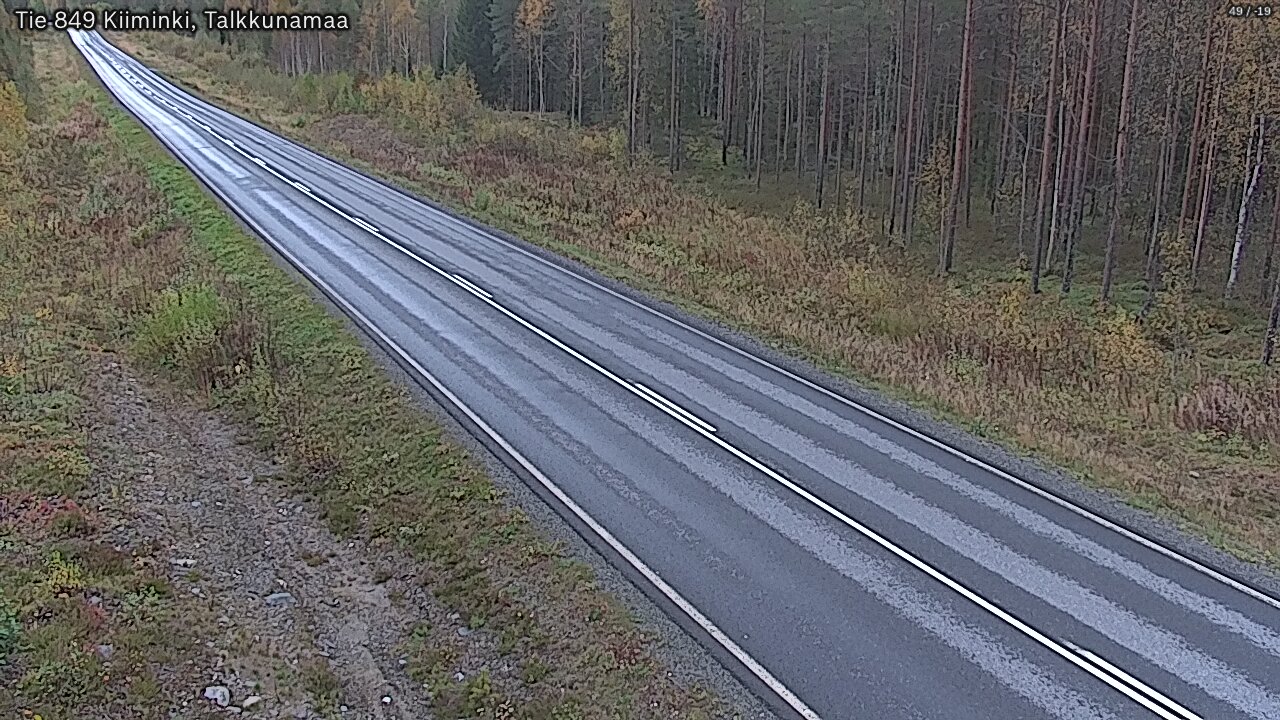 Kelikamerat Kuva Tie 849 Kiiminki, Talkkunamaa, Oulu, Pohjois-Pohjanmaa