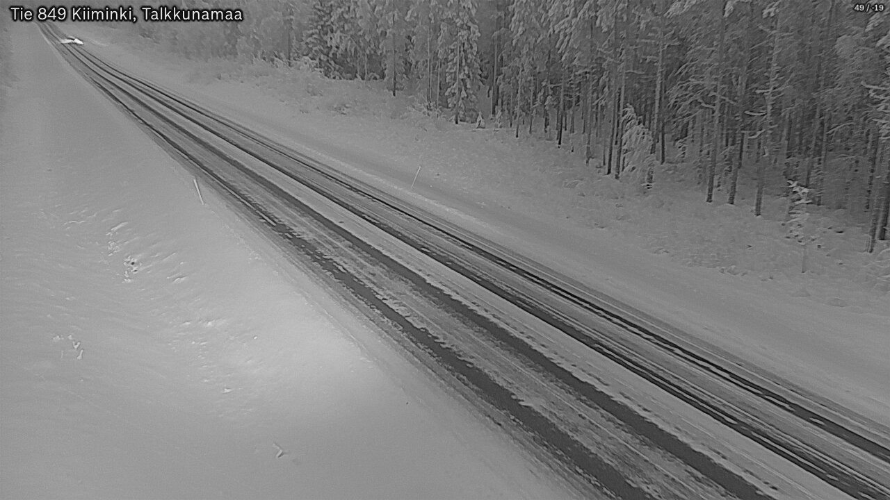 Kelikamerat Kuva Tie 849 Kiiminki, Talkkunamaa, Oulu, Pohjois-Pohjanmaa