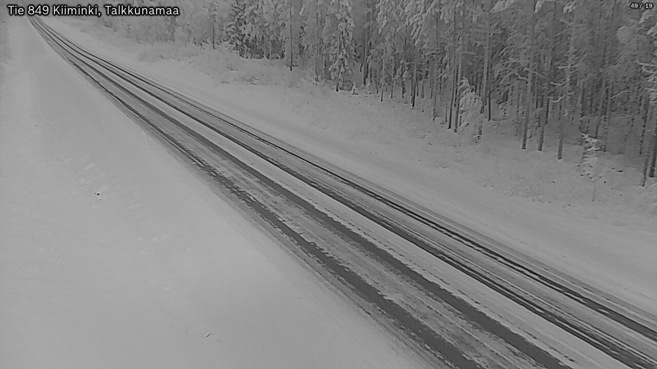 Kelikamerat Kuva Tie 849 Kiiminki, Talkkunamaa, Oulu, Pohjois-Pohjanmaa