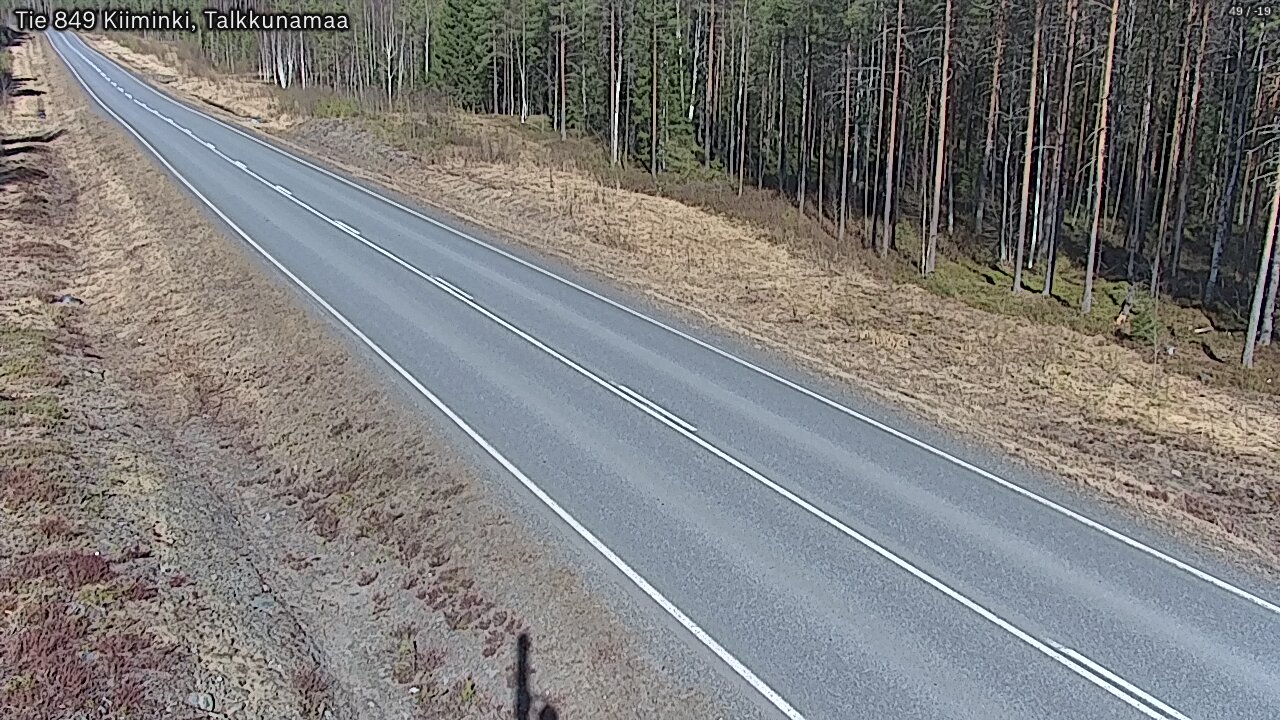 Kelikamerat Kuva Tie 849 Kiiminki, Talkkunamaa, Oulu, Pohjois-Pohjanmaa