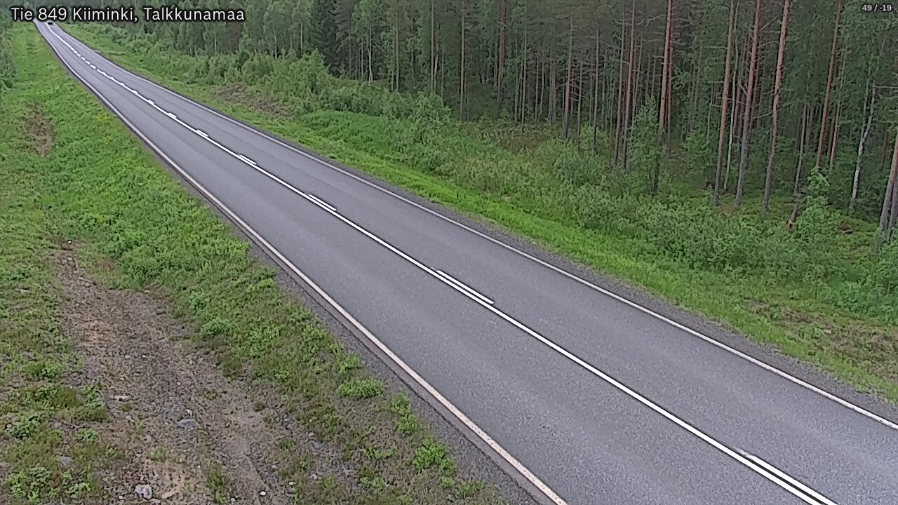 Kelikamerat Kuva Tie 849 Kiiminki, Talkkunamaa, Oulu, Pohjois-Pohjanmaa