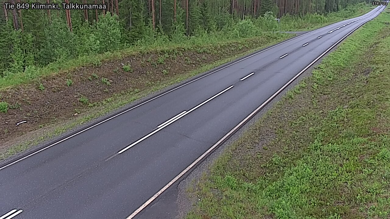Kelikamerat Kuva Tie 849 Kiiminki, Talkkunamaa, Oulu, Pohjois-Pohjanmaa