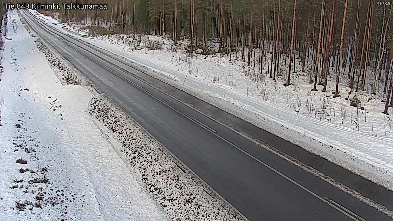 Kelikamerat Kuva Tie 849 Kiiminki, Talkkunamaa, Oulu, Pohjois-Pohjanmaa