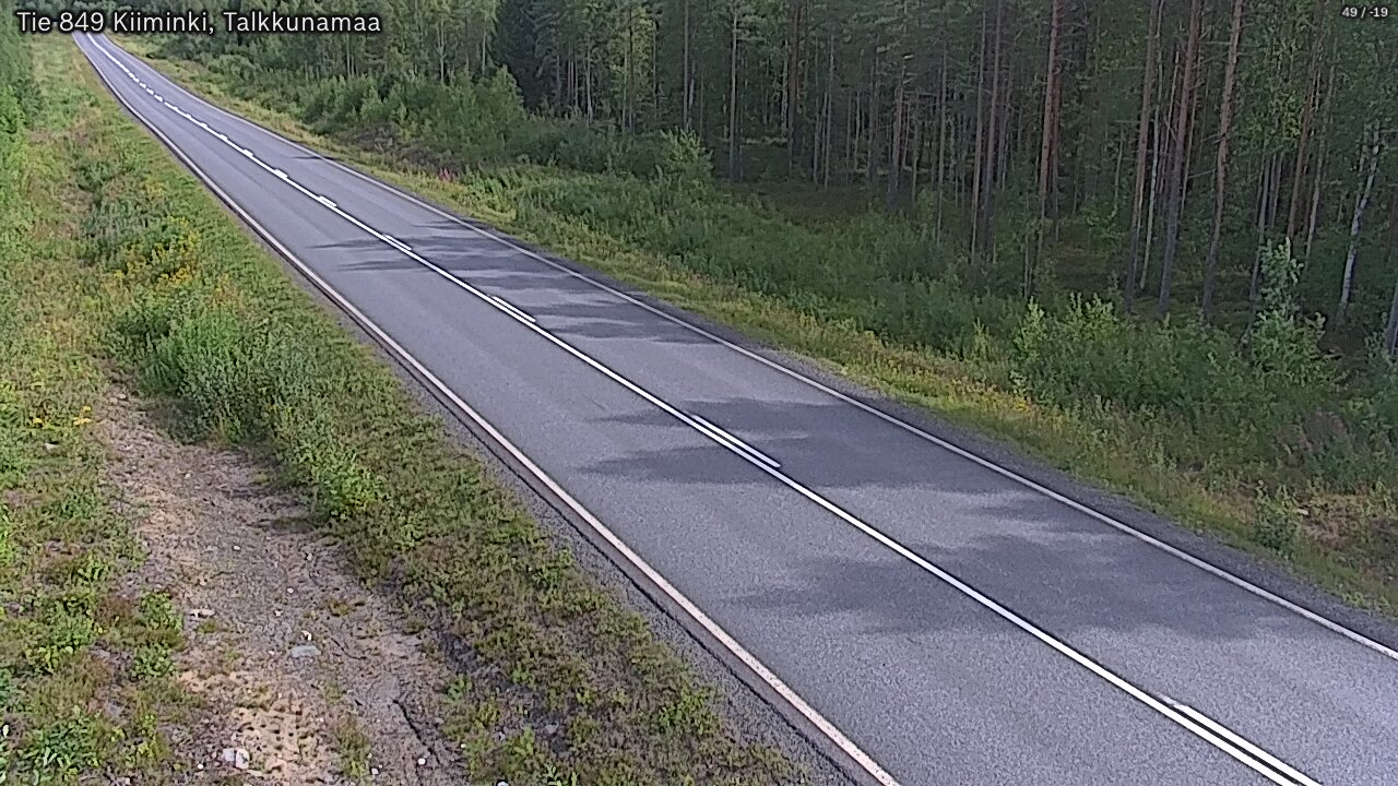 Kelikamerat Kuva Tie 849 Kiiminki, Talkkunamaa, Oulu, Pohjois-Pohjanmaa