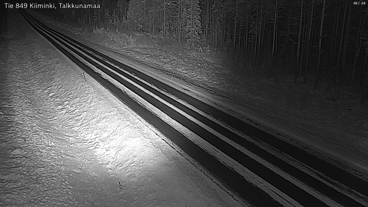 Kelikamerat Kuva Tie 849 Kiiminki, Talkkunamaa, Oulu, Pohjois-Pohjanmaa