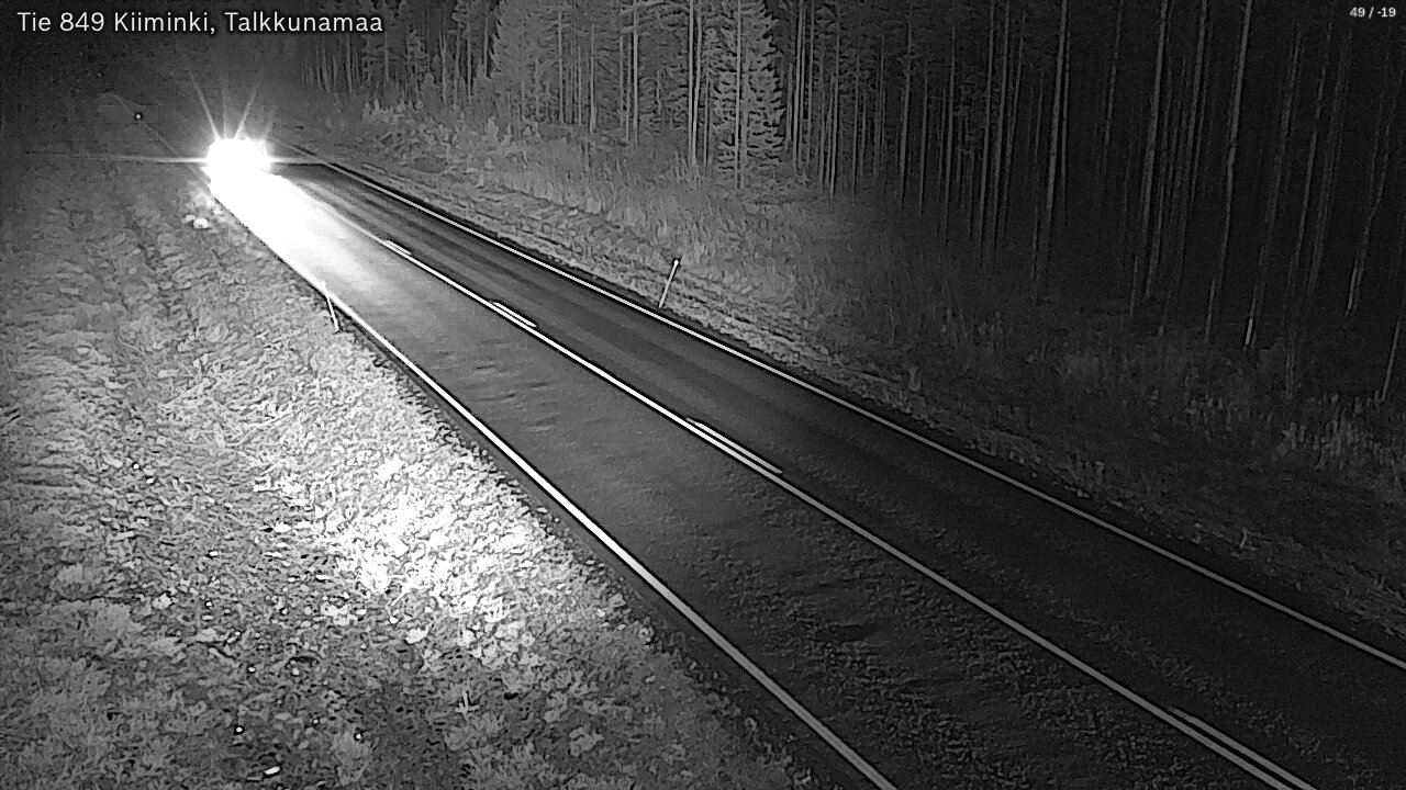 Kelikamerat Kuva Tie 849 Kiiminki, Talkkunamaa, Oulu, Pohjois-Pohjanmaa