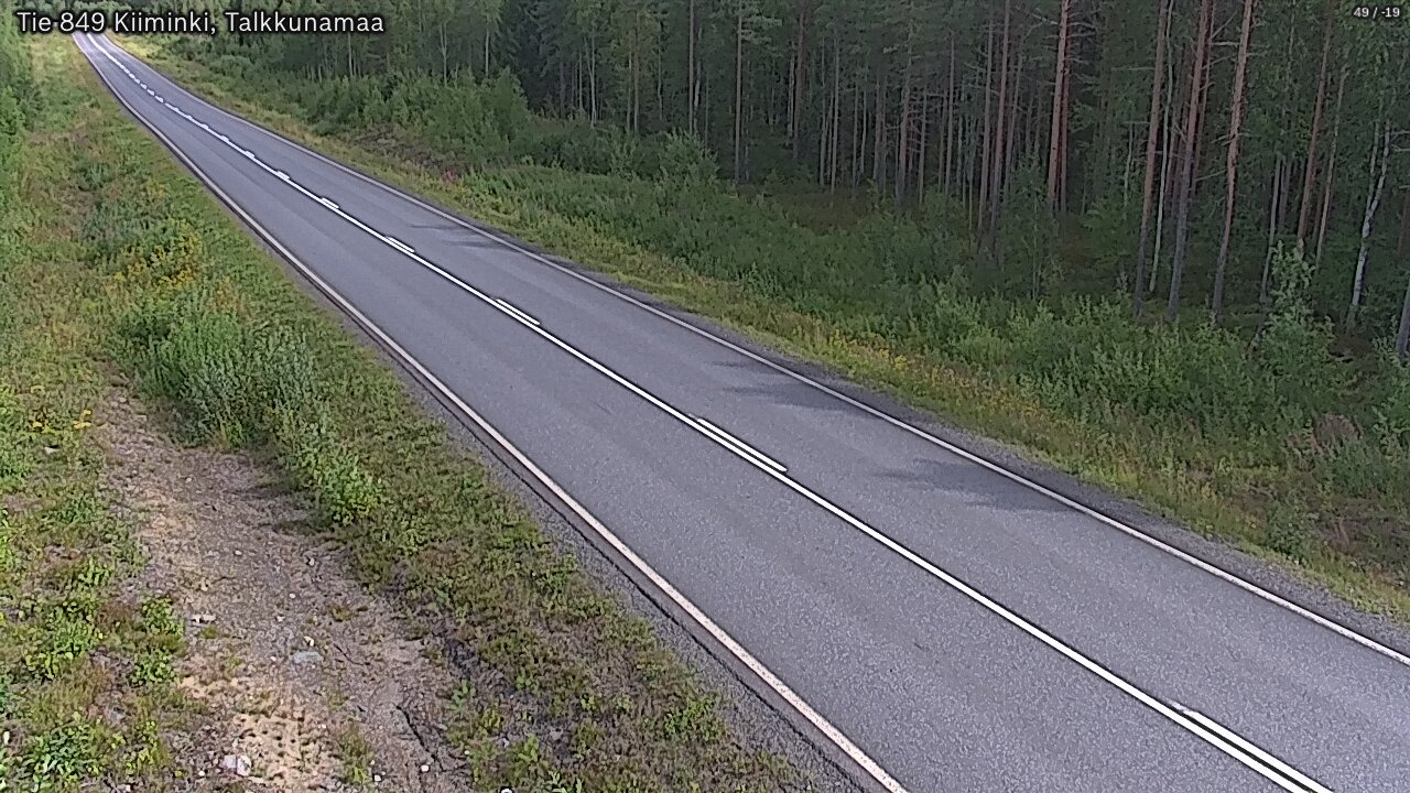 Kelikamerat Kuva Tie 849 Kiiminki, Talkkunamaa, Oulu, Pohjois-Pohjanmaa
