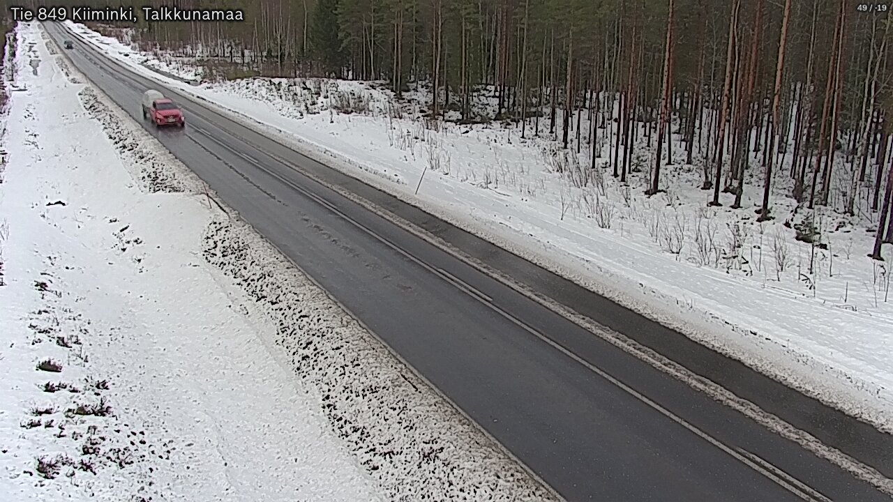 Kelikamerat Kuva Tie 849 Kiiminki, Talkkunamaa, Oulu, Pohjois-Pohjanmaa
