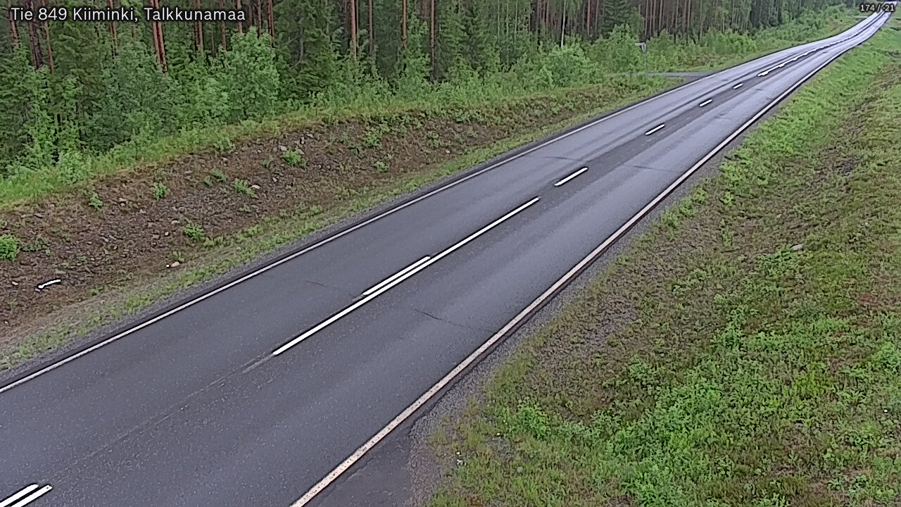 Kelikamerat Kuva Tie 849 Kiiminki, Talkkunamaa, Oulu, Pohjois-Pohjanmaa