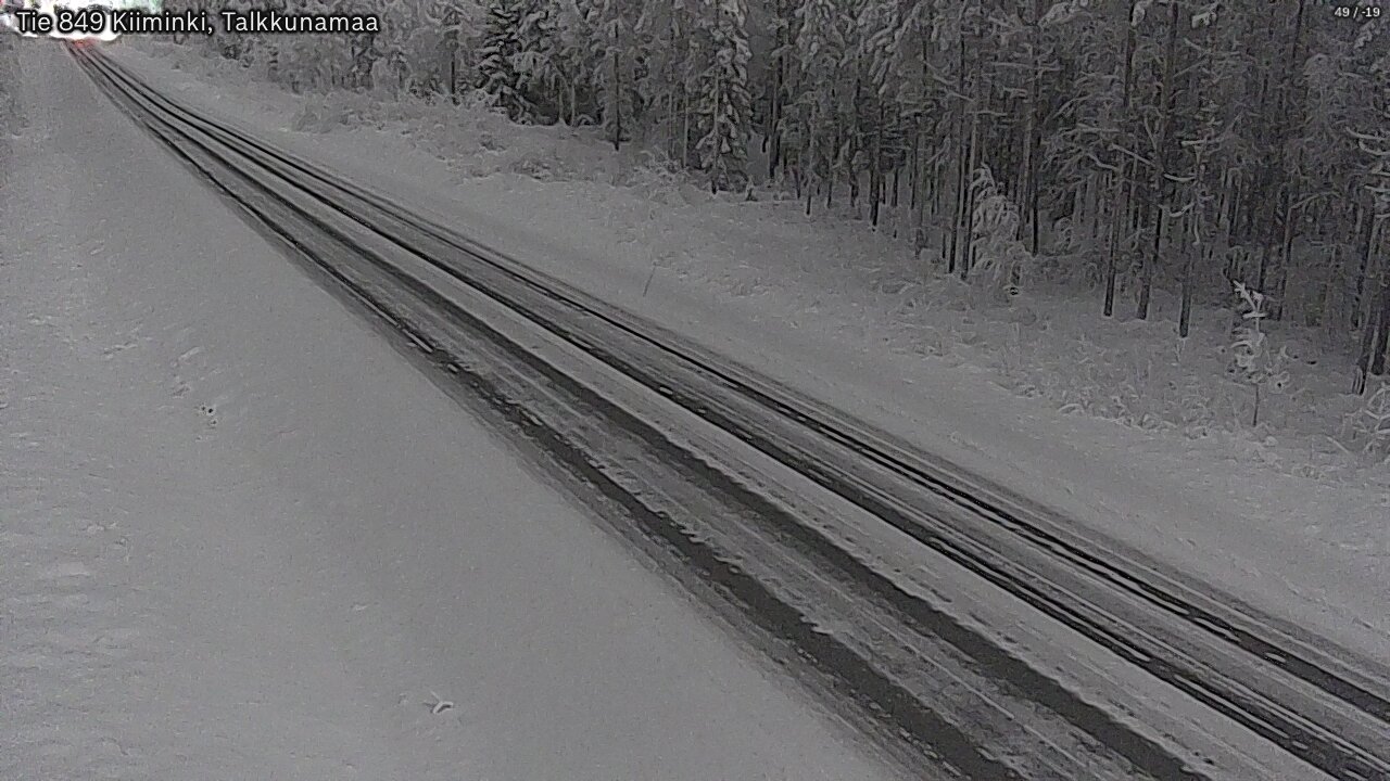 Kelikamerat Kuva Tie 849 Kiiminki, Talkkunamaa, Oulu, Pohjois-Pohjanmaa