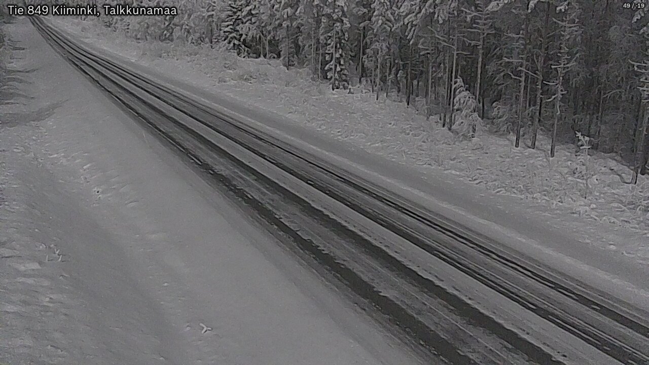 Kelikamerat Kuva Tie 849 Kiiminki, Talkkunamaa, Oulu, Pohjois-Pohjanmaa