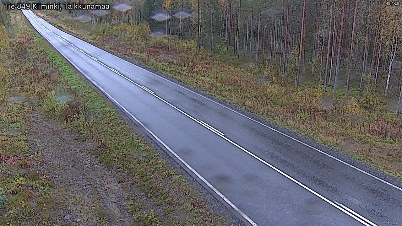 Kelikamerat Kuva Tie 849 Kiiminki, Talkkunamaa, Oulu, Pohjois-Pohjanmaa
