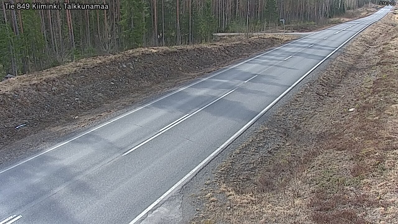 Kelikamerat Kuva Tie 849 Kiiminki, Talkkunamaa, Oulu, Pohjois-Pohjanmaa