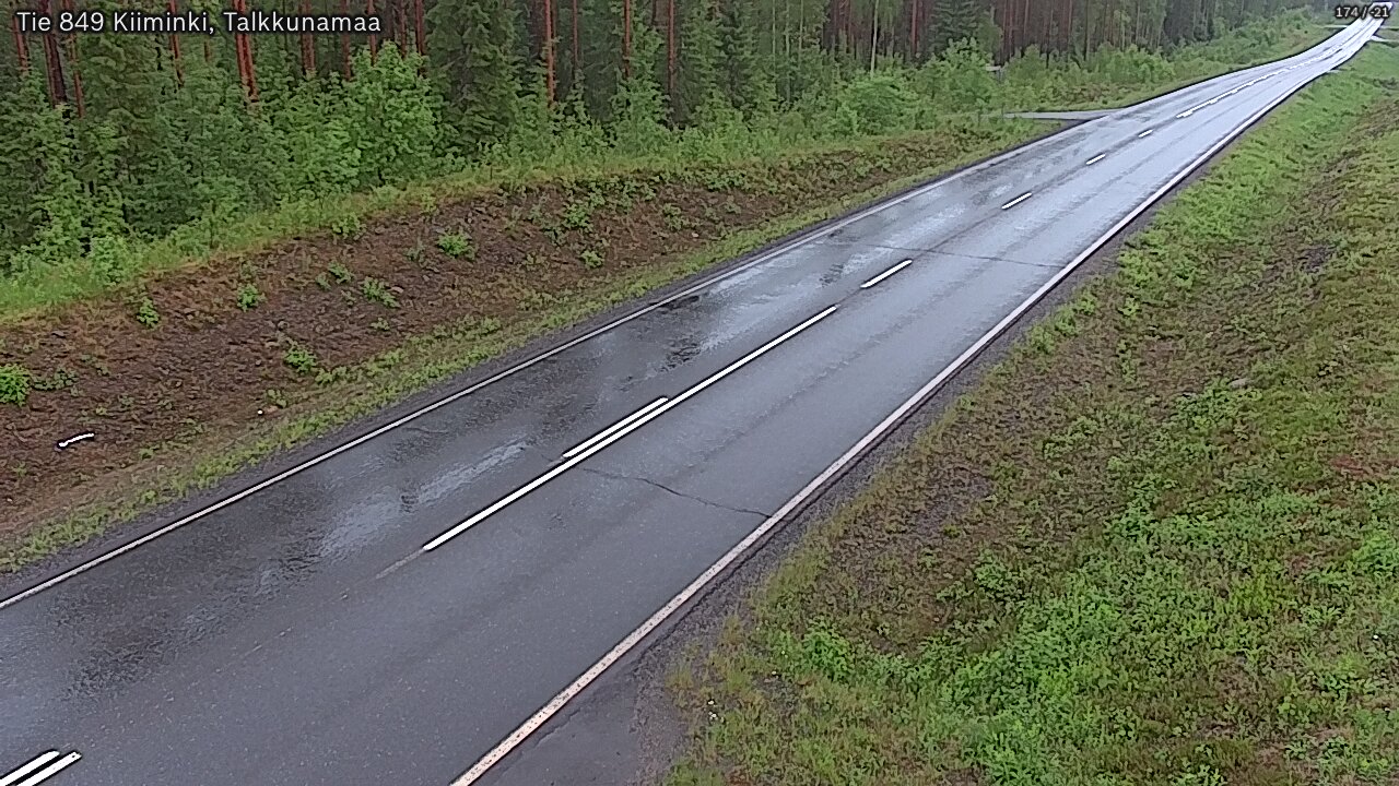 Kelikamerat Kuva Tie 849 Kiiminki, Talkkunamaa, Oulu, Pohjois-Pohjanmaa