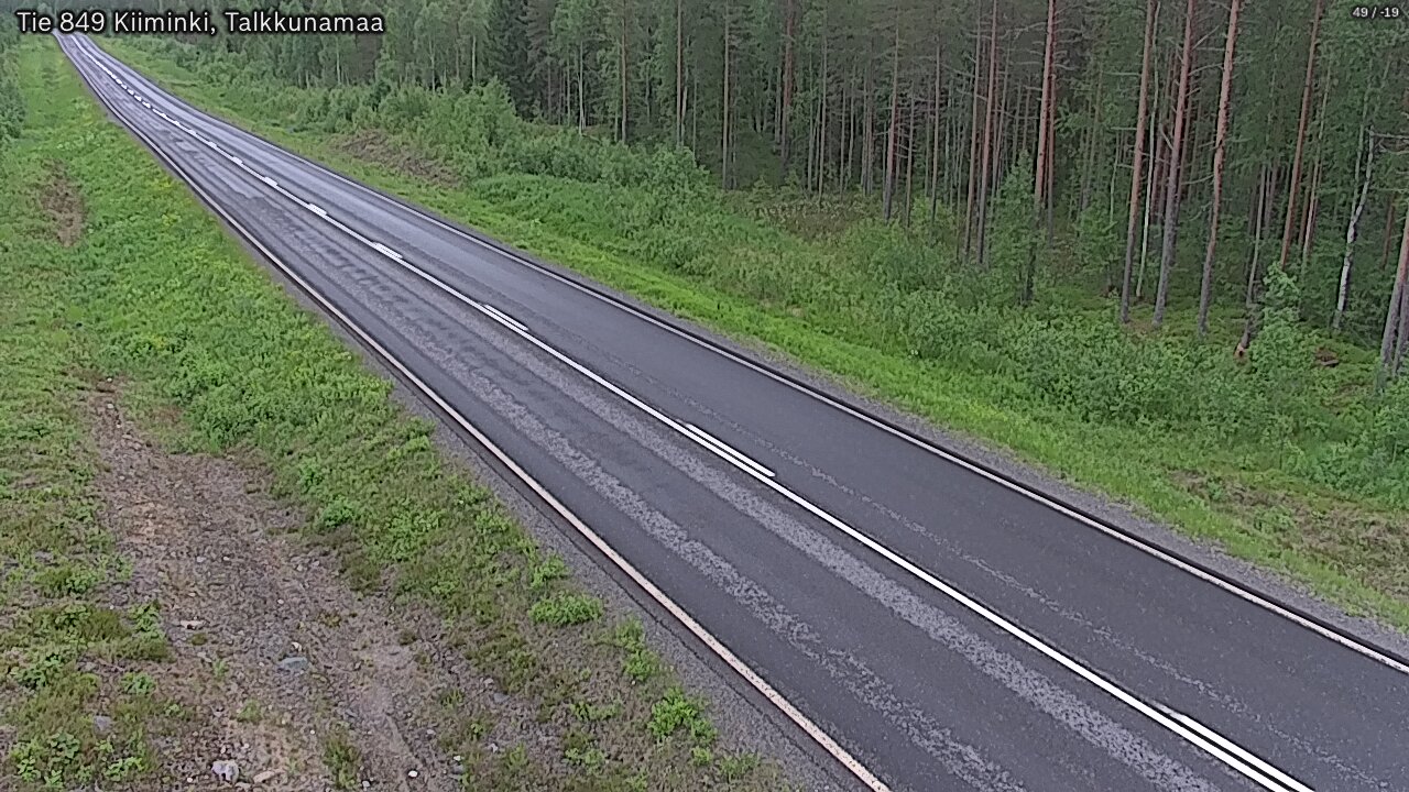 Kelikamerat Kuva Tie 849 Kiiminki, Talkkunamaa, Oulu, Pohjois-Pohjanmaa