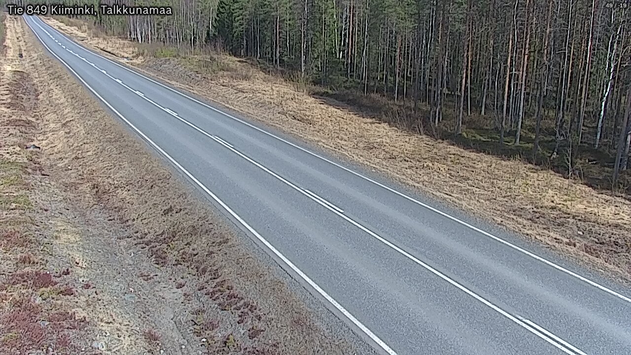 Kelikamerat Kuva Tie 849 Kiiminki, Talkkunamaa, Oulu, Pohjois-Pohjanmaa