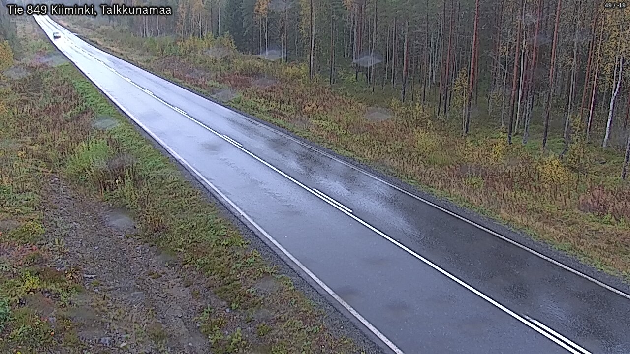 Kelikamerat Kuva Tie 849 Kiiminki, Talkkunamaa, Oulu, Pohjois-Pohjanmaa