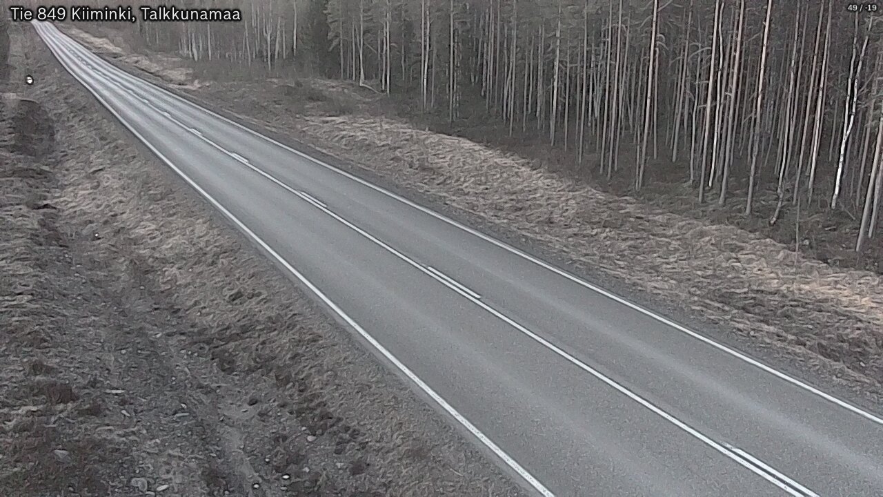 Kelikamerat Kuva Tie 849 Kiiminki, Talkkunamaa, Oulu, Pohjois-Pohjanmaa