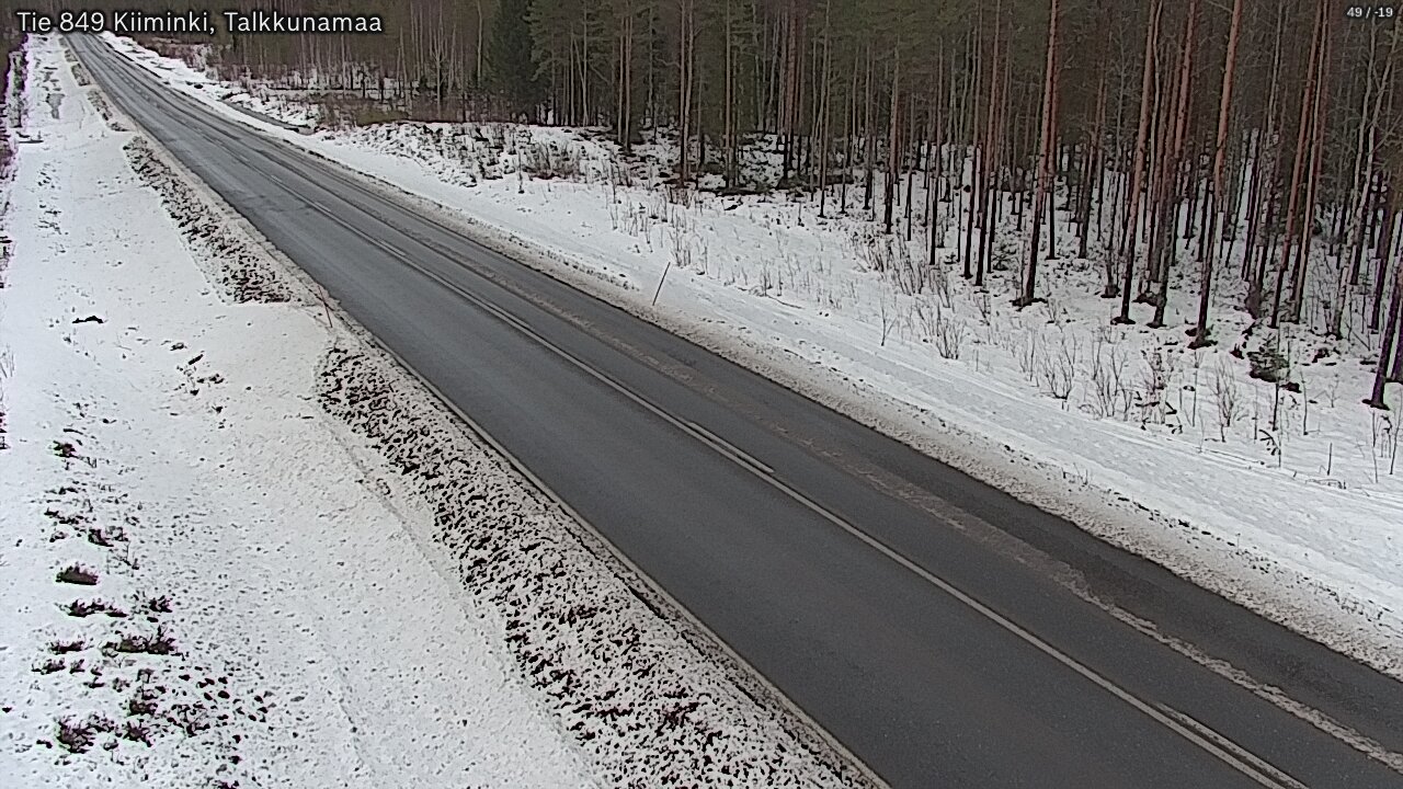 Kelikamerat Kuva Tie 849 Kiiminki, Talkkunamaa, Oulu, Pohjois-Pohjanmaa
