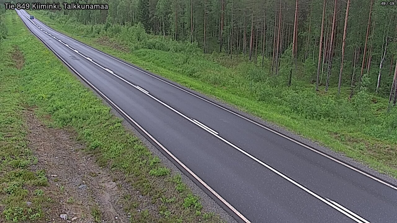 Kelikamerat Kuva Tie 849 Kiiminki, Talkkunamaa, Oulu, Pohjois-Pohjanmaa
