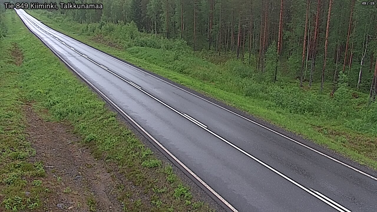 Kelikamerat Kuva Tie 849 Kiiminki, Talkkunamaa, Oulu, Pohjois-Pohjanmaa