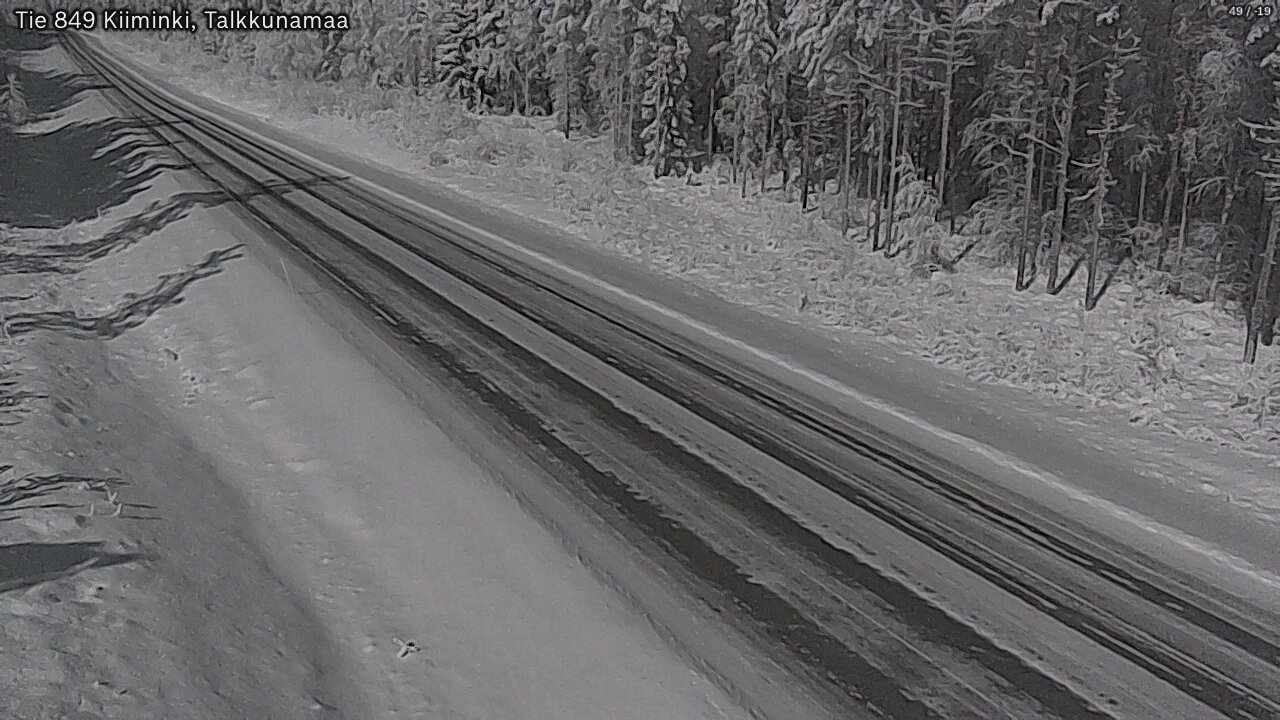 Kelikamerat Kuva Tie 849 Kiiminki, Talkkunamaa, Oulu, Pohjois-Pohjanmaa