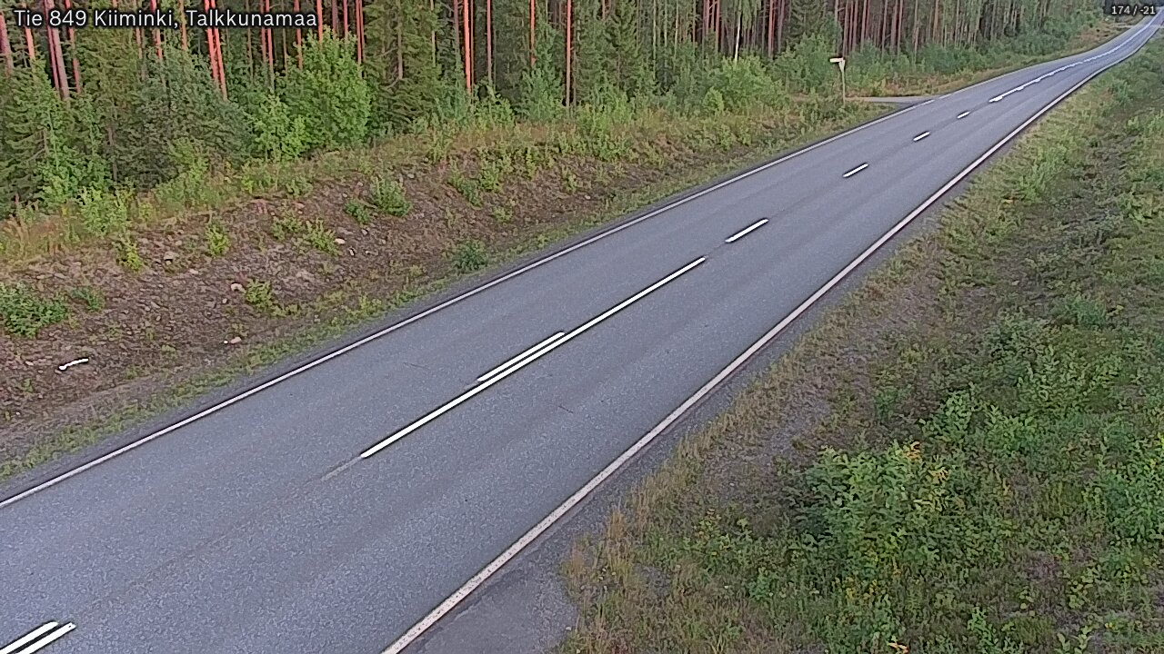 Kelikamerat Kuva Tie 849 Kiiminki, Talkkunamaa, Oulu, Pohjois-Pohjanmaa