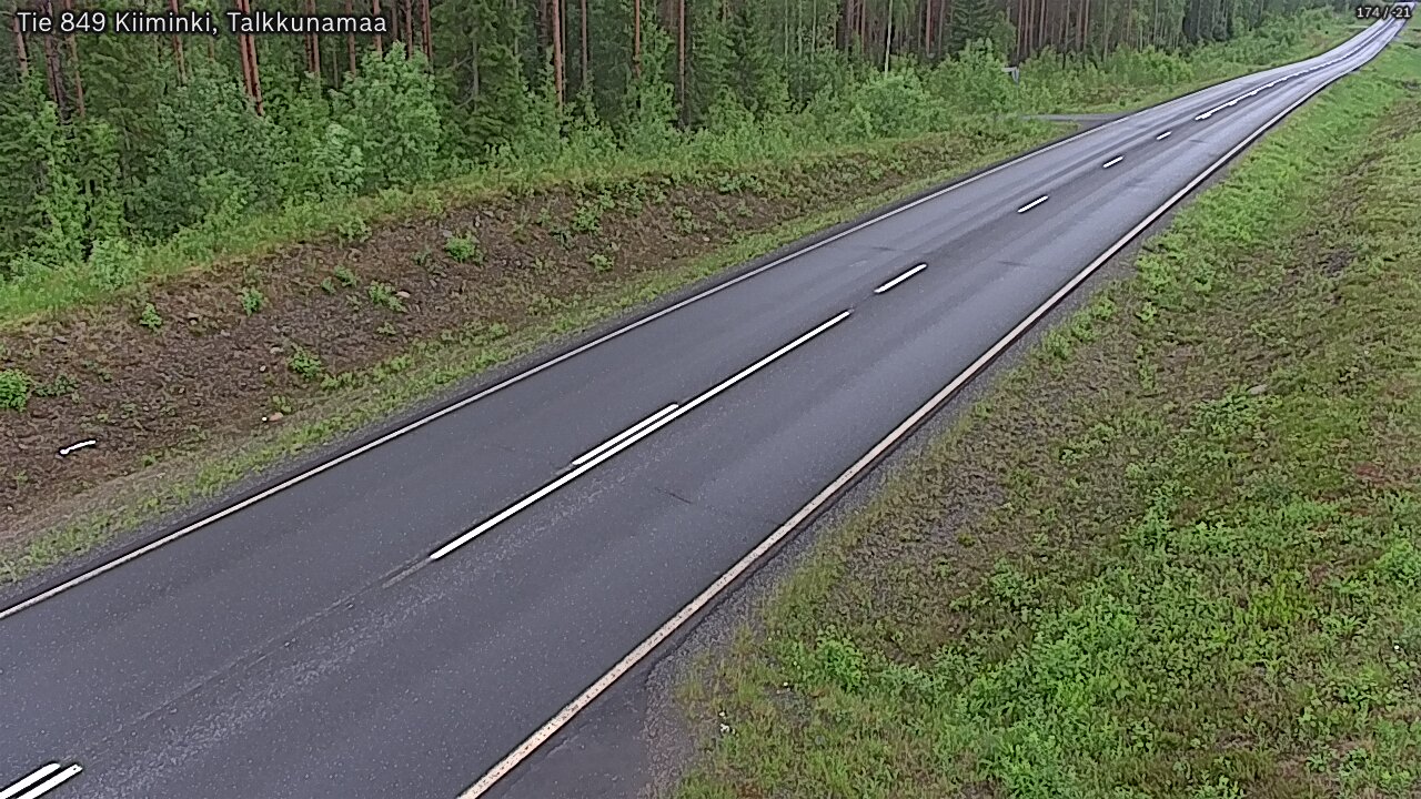 Kelikamerat Kuva Tie 849 Kiiminki, Talkkunamaa, Oulu, Pohjois-Pohjanmaa