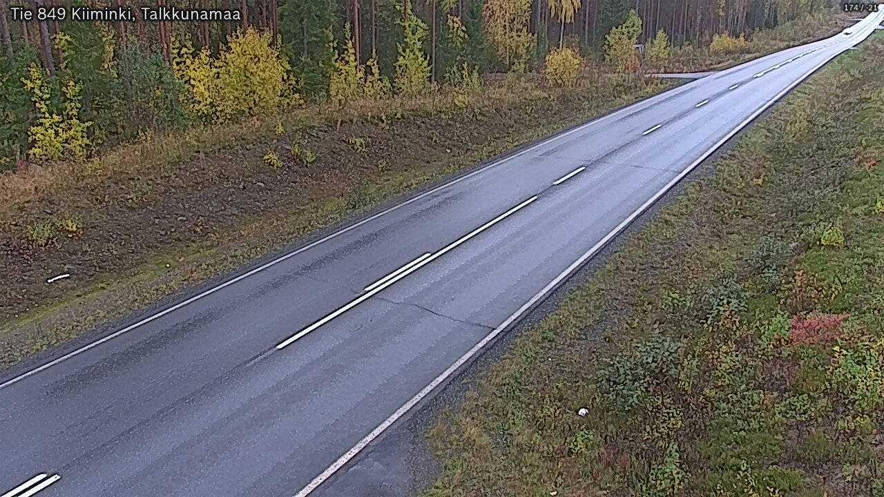 Kelikamerat Kuva Tie 849 Kiiminki, Talkkunamaa, Oulu, Pohjois-Pohjanmaa