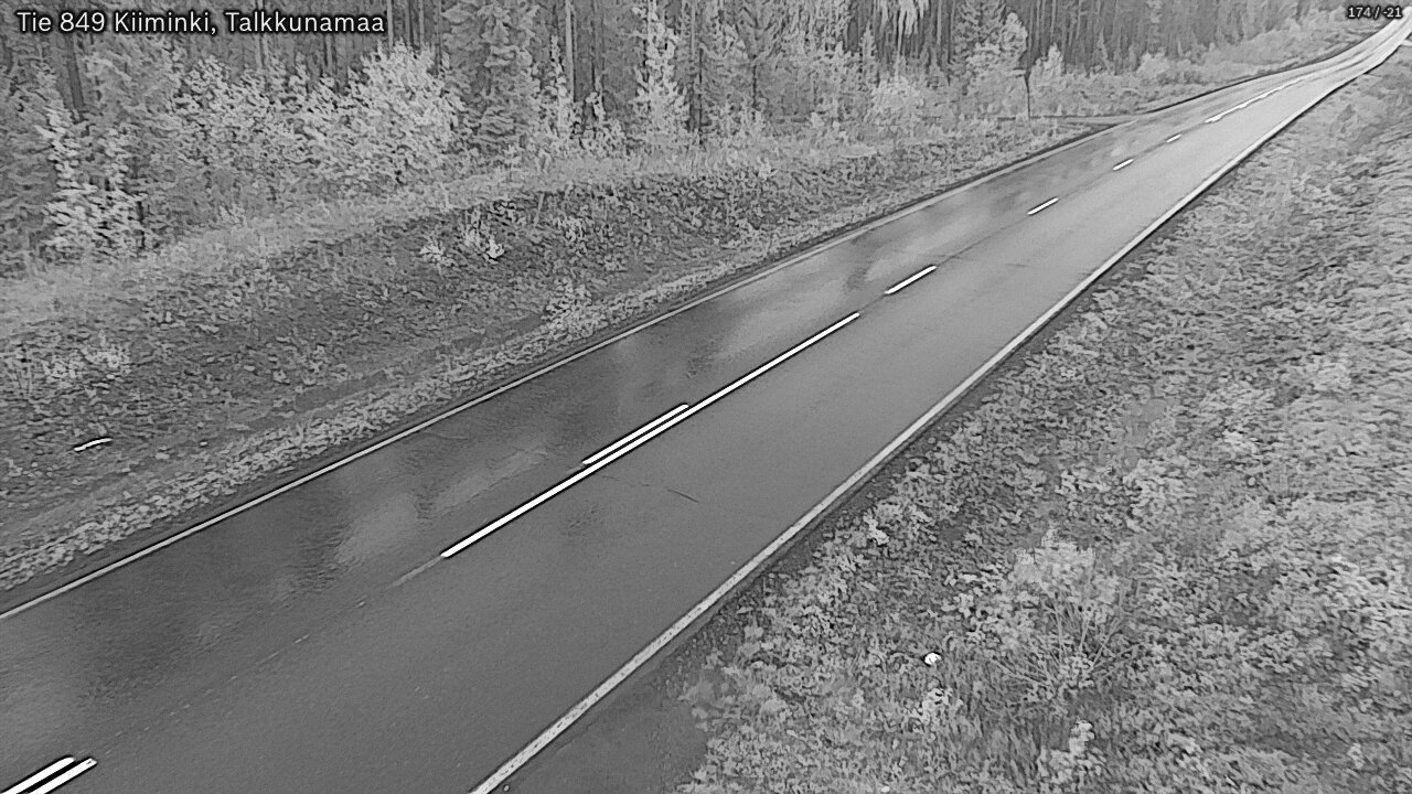 Kelikamerat Kuva Tie 849 Kiiminki, Talkkunamaa, Oulu, Pohjois-Pohjanmaa
