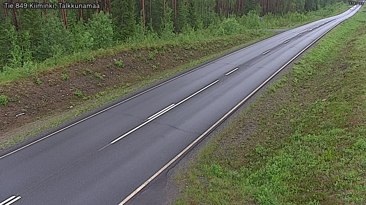 Kelikamerat Kuva Tie 849 Kiiminki, Talkkunamaa, Oulu, Pohjois-Pohjanmaa