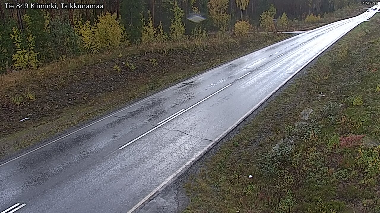 Kelikamerat Kuva Tie 849 Kiiminki, Talkkunamaa, Oulu, Pohjois-Pohjanmaa