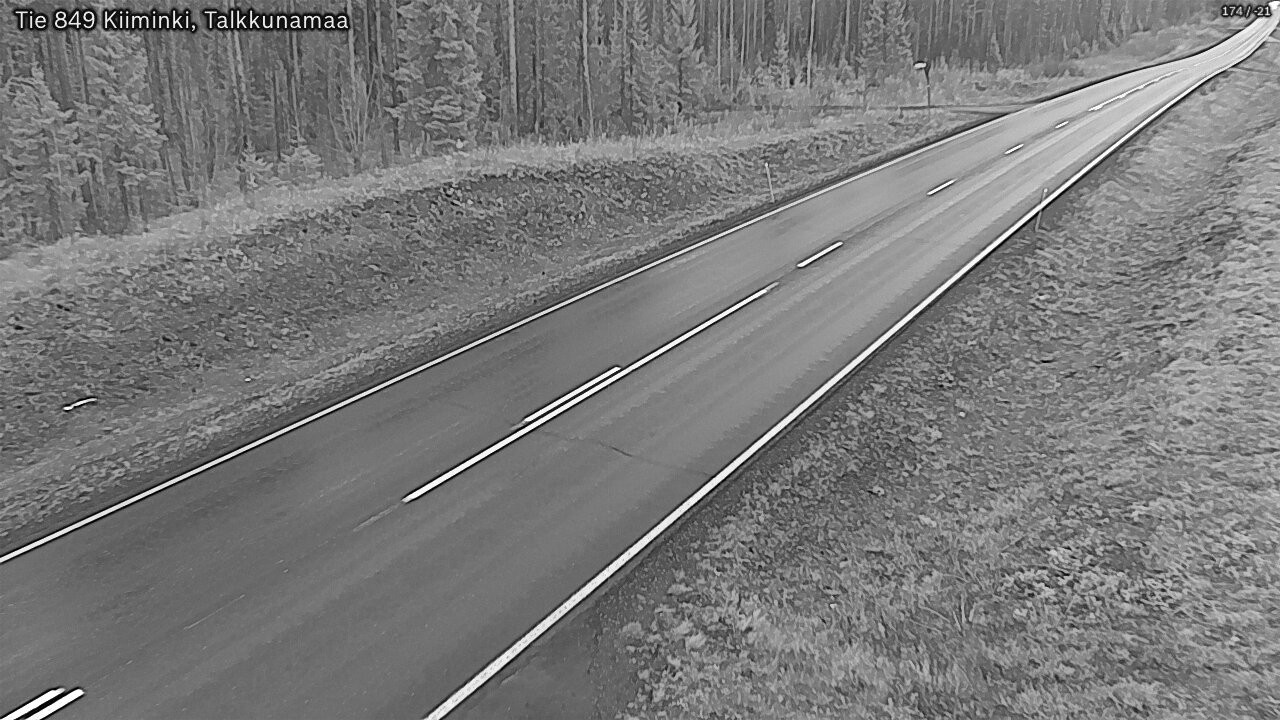 Kelikamerat Kuva Tie 849 Kiiminki, Talkkunamaa, Oulu, Pohjois-Pohjanmaa