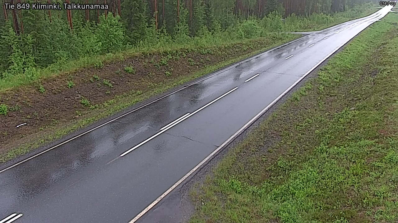 Kelikamerat Kuva Tie 849 Kiiminki, Talkkunamaa, Oulu, Pohjois-Pohjanmaa