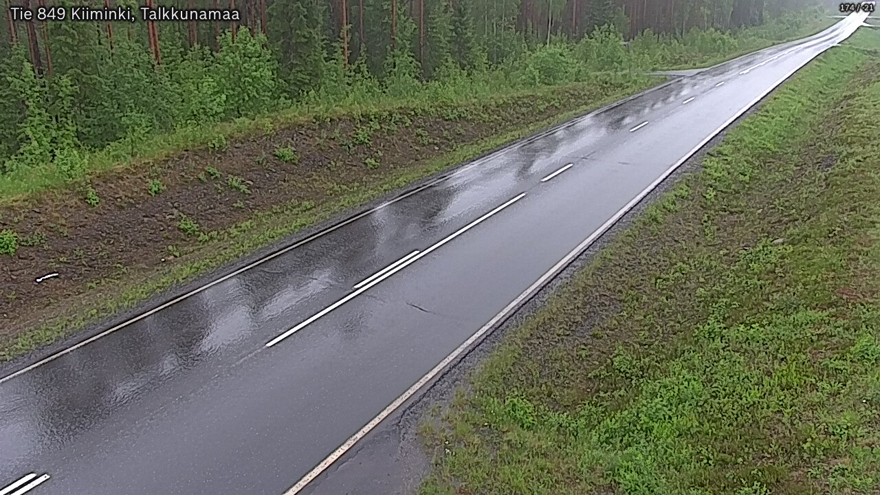Kelikamerat Kuva Tie 849 Kiiminki, Talkkunamaa, Oulu, Pohjois-Pohjanmaa