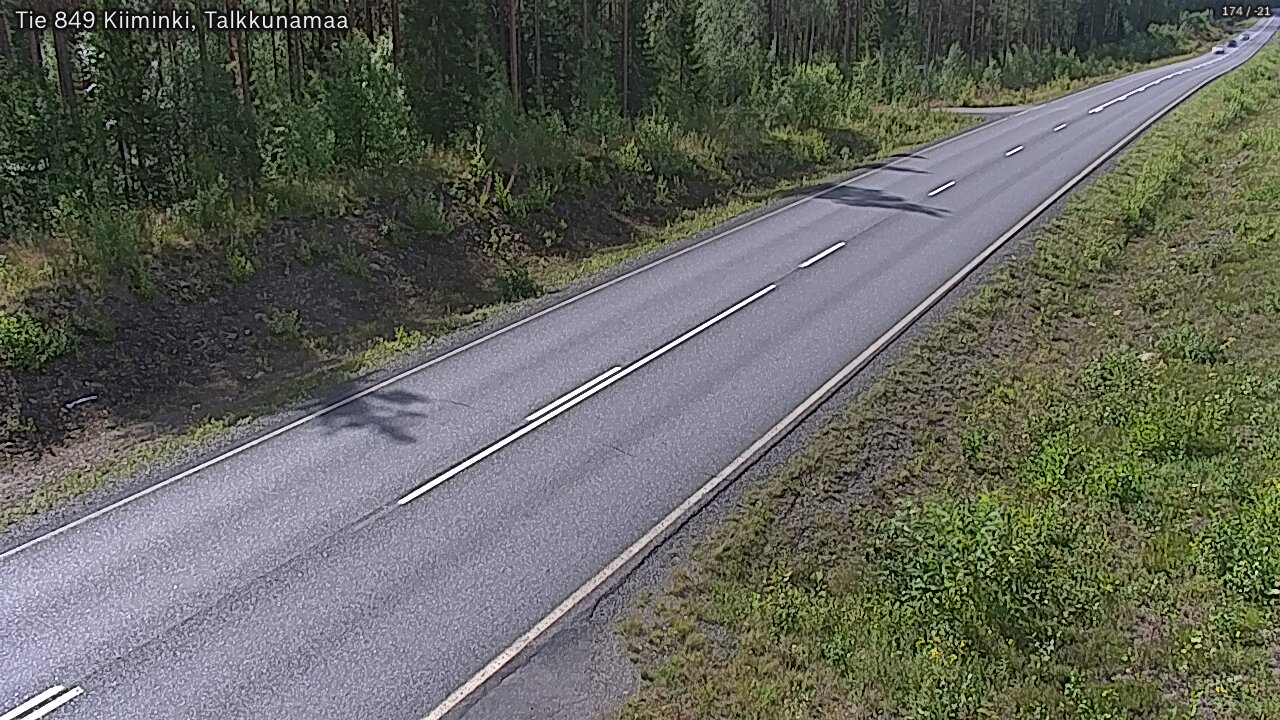 Kelikamerat Kuva Tie 849 Kiiminki, Talkkunamaa, Oulu, Pohjois-Pohjanmaa