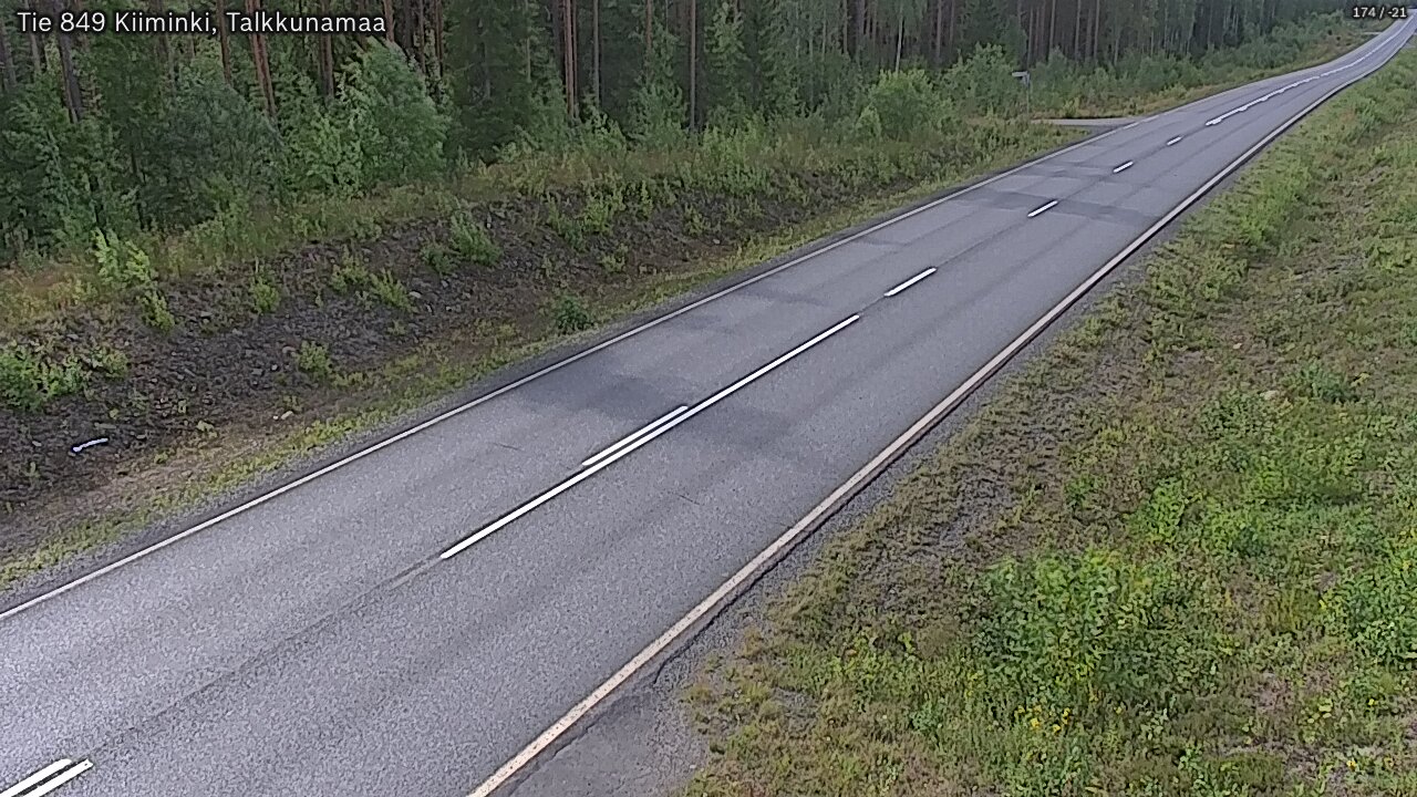 Kelikamerat Kuva Tie 849 Kiiminki, Talkkunamaa, Oulu, Pohjois-Pohjanmaa