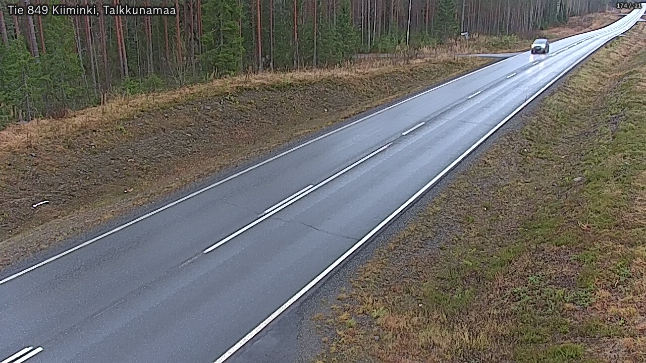 Kelikamerat Kuva Tie 849 Kiiminki, Talkkunamaa, Oulu, Pohjois-Pohjanmaa