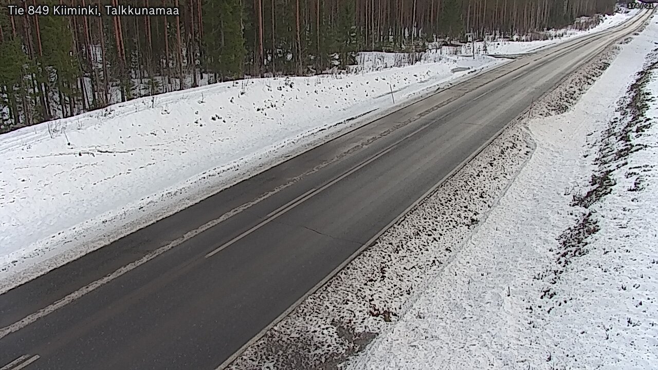 Kelikamerat Kuva Tie 849 Kiiminki, Talkkunamaa, Oulu, Pohjois-Pohjanmaa