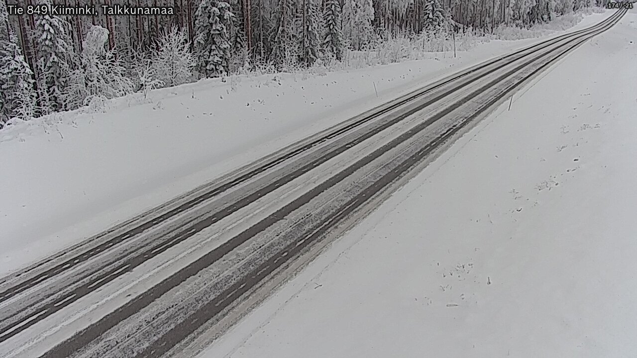 Kelikamerat Kuva Tie 849 Kiiminki, Talkkunamaa, Oulu, Pohjois-Pohjanmaa