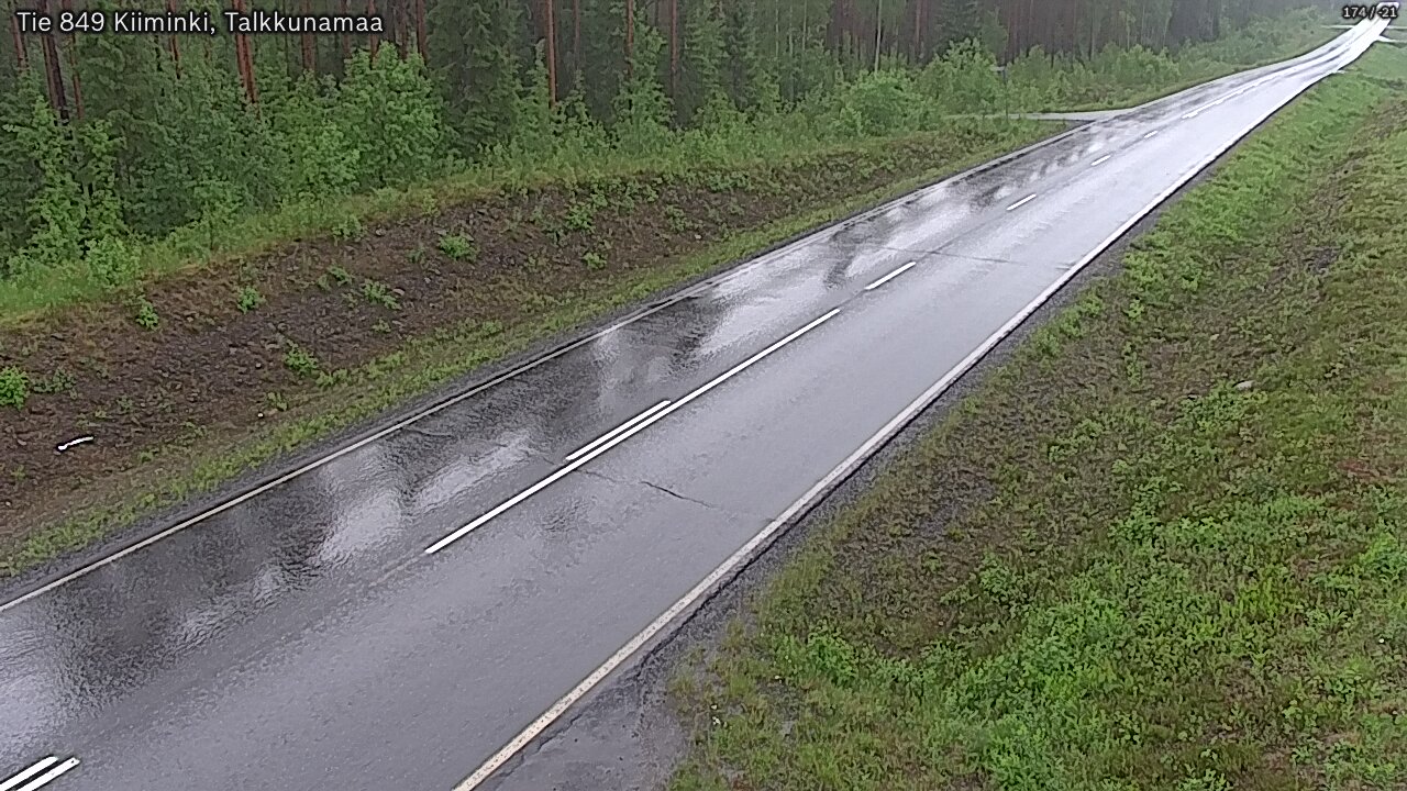 Kelikamerat Kuva Tie 849 Kiiminki, Talkkunamaa, Oulu, Pohjois-Pohjanmaa