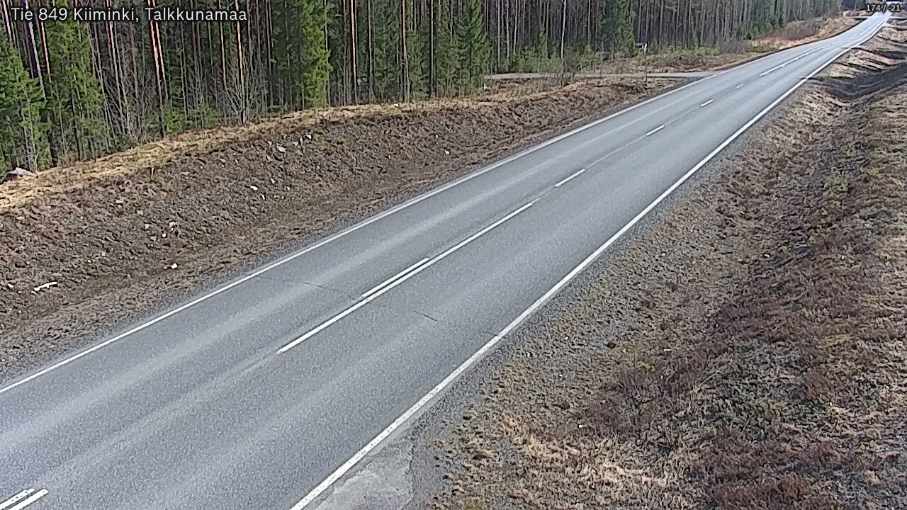 Kelikamerat Kuva Tie 849 Kiiminki, Talkkunamaa, Oulu, Pohjois-Pohjanmaa