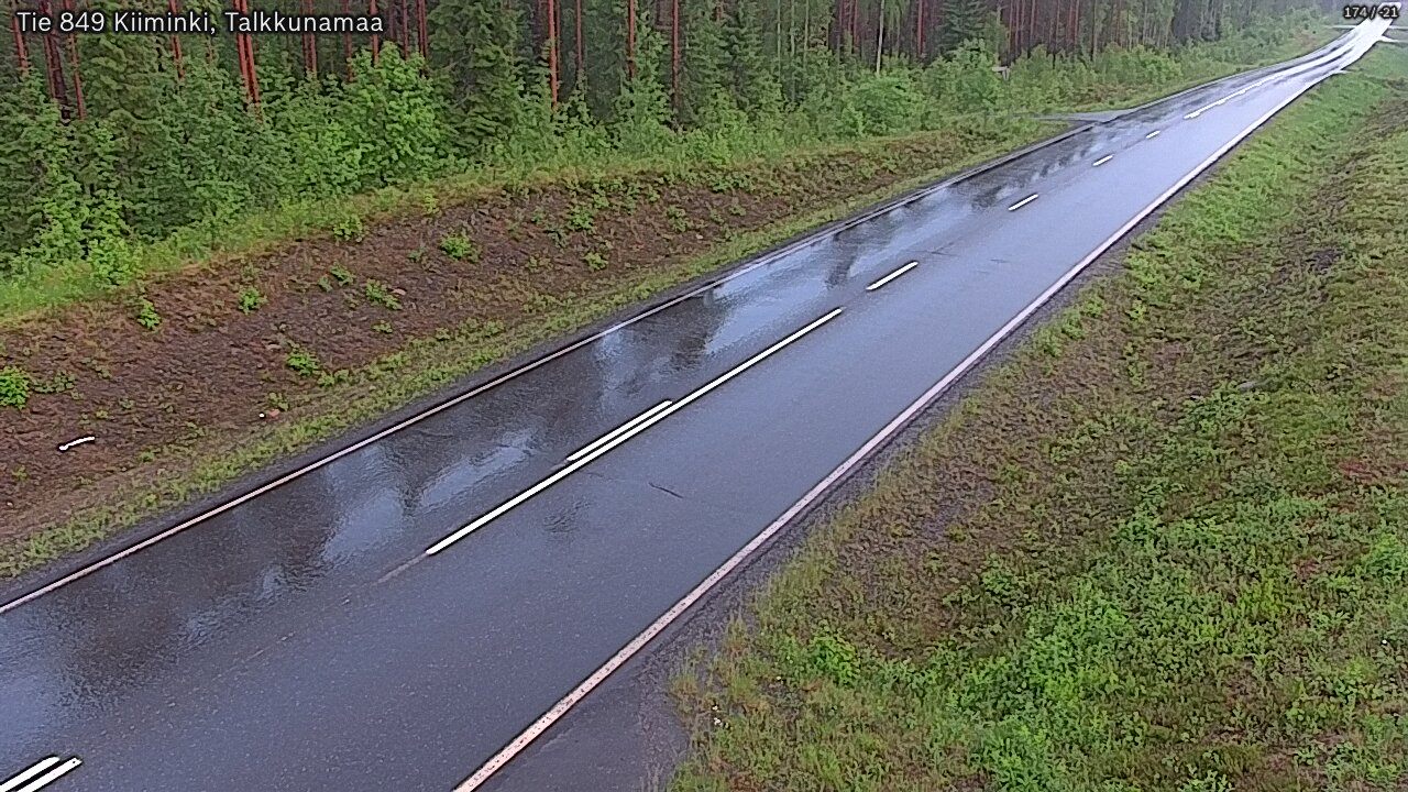 Kelikamerat Kuva Tie 849 Kiiminki, Talkkunamaa, Oulu, Pohjois-Pohjanmaa