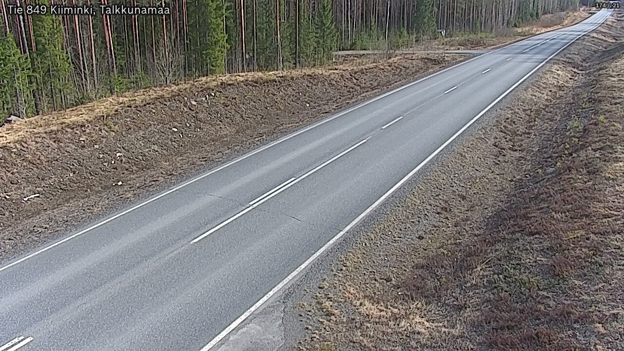 Kelikamerat Kuva Tie 849 Kiiminki, Talkkunamaa, Oulu, Pohjois-Pohjanmaa