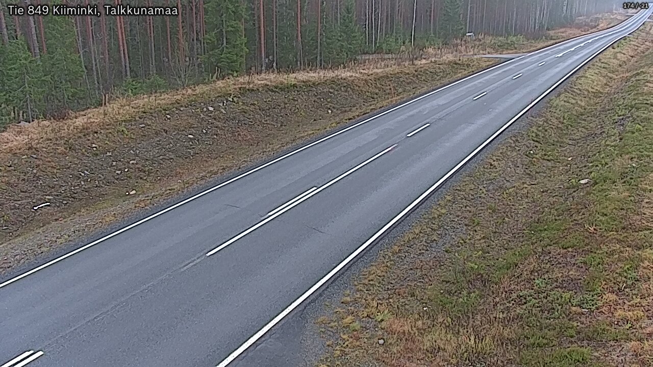 Kelikamerat Kuva Tie 849 Kiiminki, Talkkunamaa, Oulu, Pohjois-Pohjanmaa