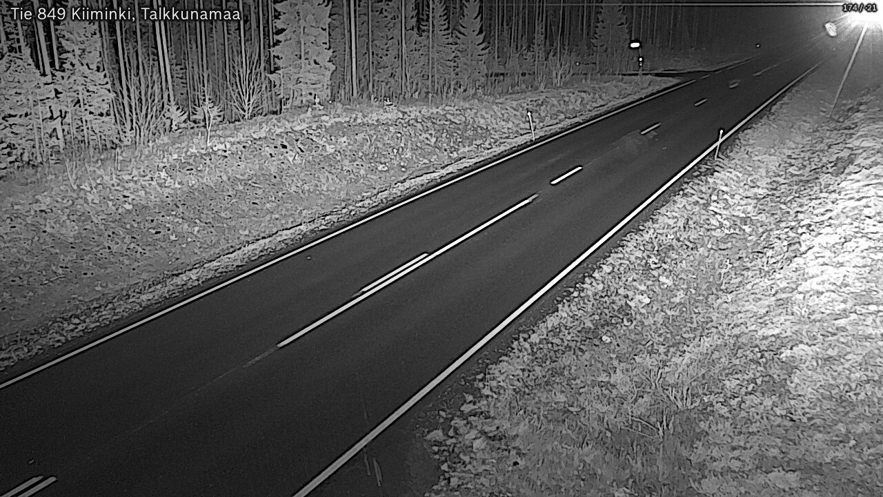 Kelikamerat Kuva Tie 849 Kiiminki, Talkkunamaa, Oulu, Pohjois-Pohjanmaa