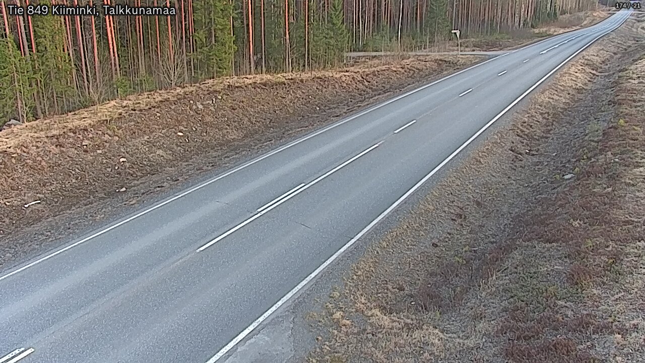 Kelikamerat Kuva Tie 849 Kiiminki, Talkkunamaa, Oulu, Pohjois-Pohjanmaa
