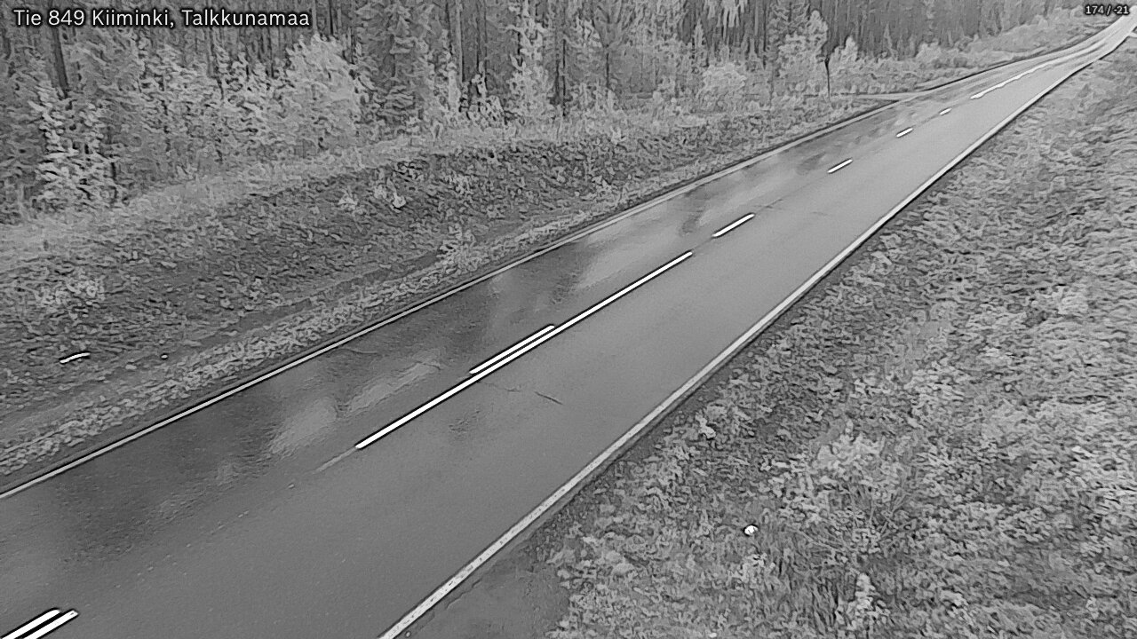 Kelikamerat Kuva Tie 849 Kiiminki, Talkkunamaa, Oulu, Pohjois-Pohjanmaa
