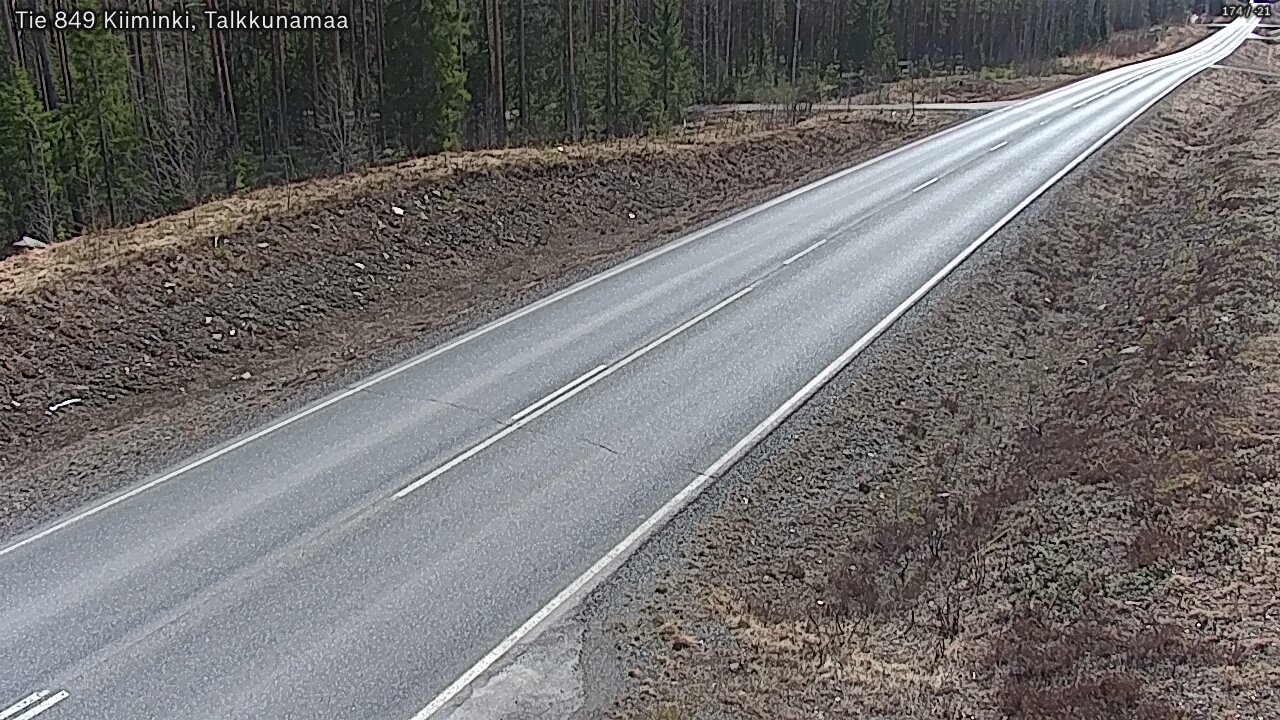 Kelikamerat Kuva Tie 849 Kiiminki, Talkkunamaa, Oulu, Pohjois-Pohjanmaa