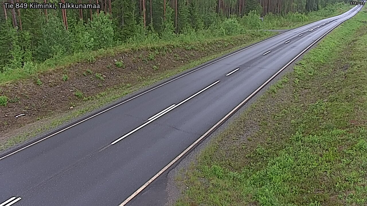 Kelikamerat Kuva Tie 849 Kiiminki, Talkkunamaa, Oulu, Pohjois-Pohjanmaa